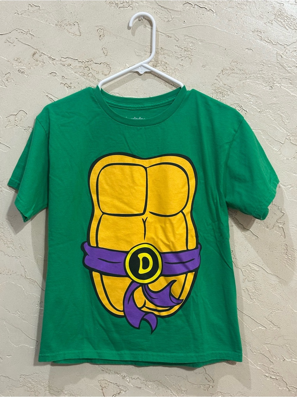 Teenage Mutant Ninja Turtles Green Donatello T-Shirt Costume Size XS
